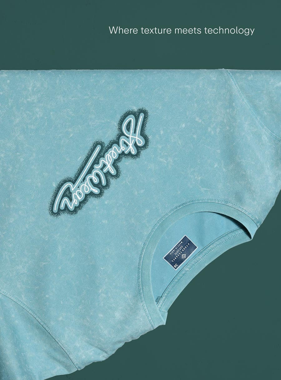 JADE TENCIL LYCRA ACID WASH GRAPHIC TEES