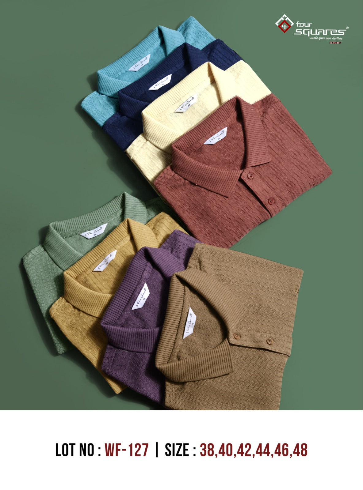 INTERLOCK DOT STRUCTURED KNIT POLO