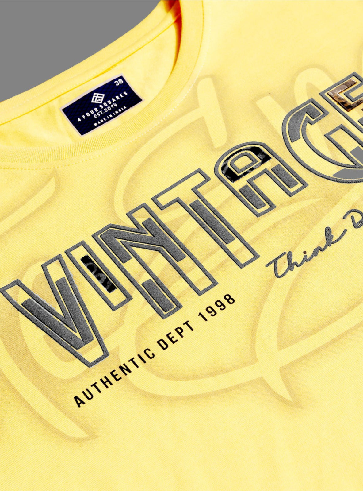 MANGO YELLOW MAGNUM TEES