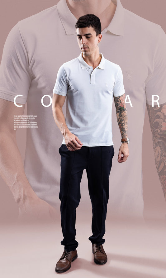 WHITE MATTY ETERNAL SERIES POLO