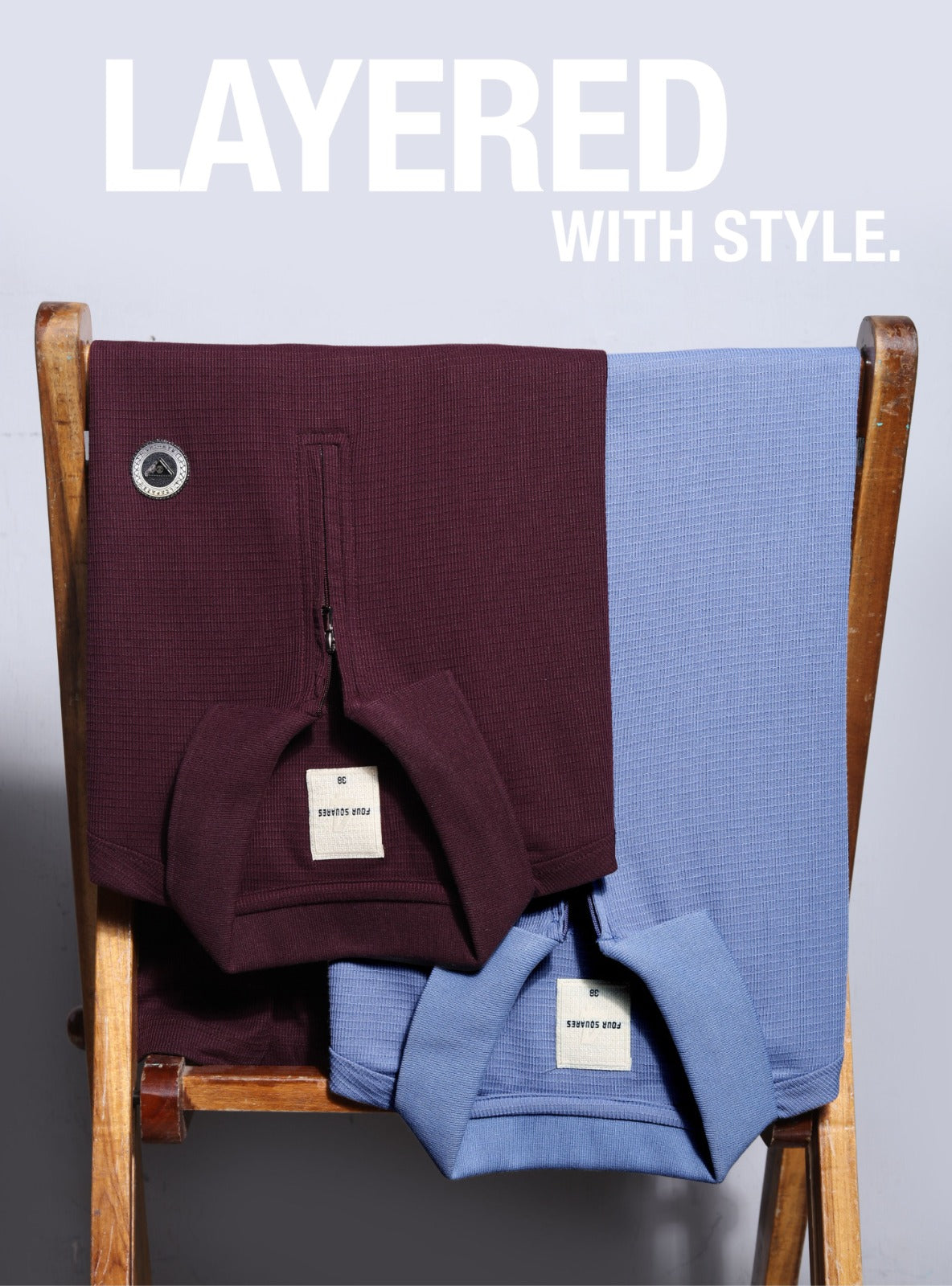 STRUCTURED POLO WITH ZIP