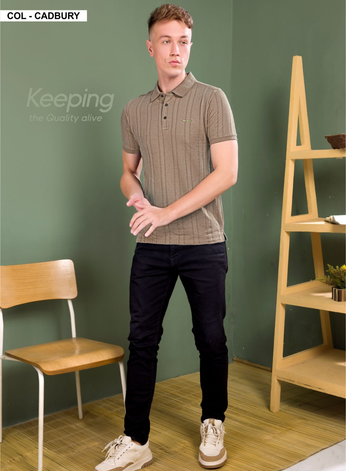 JACQUARD POLO