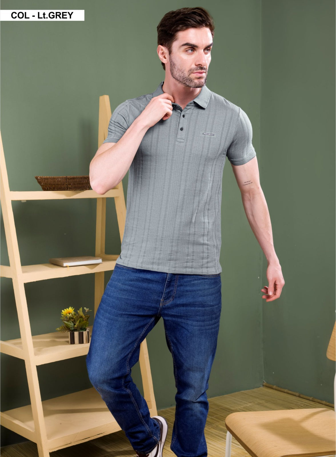 JACQUARD POLO