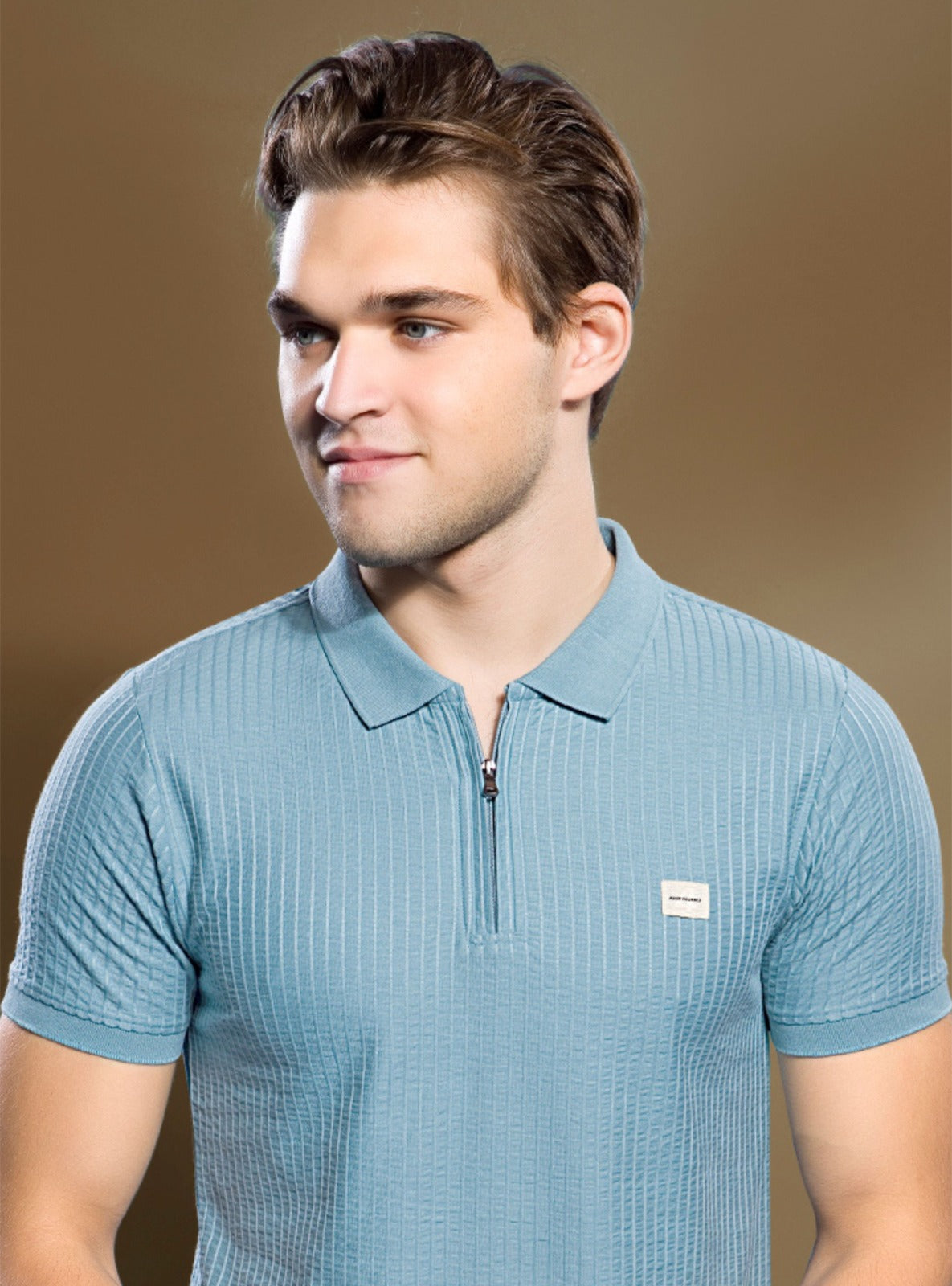 ORGANZA KNIT POLO