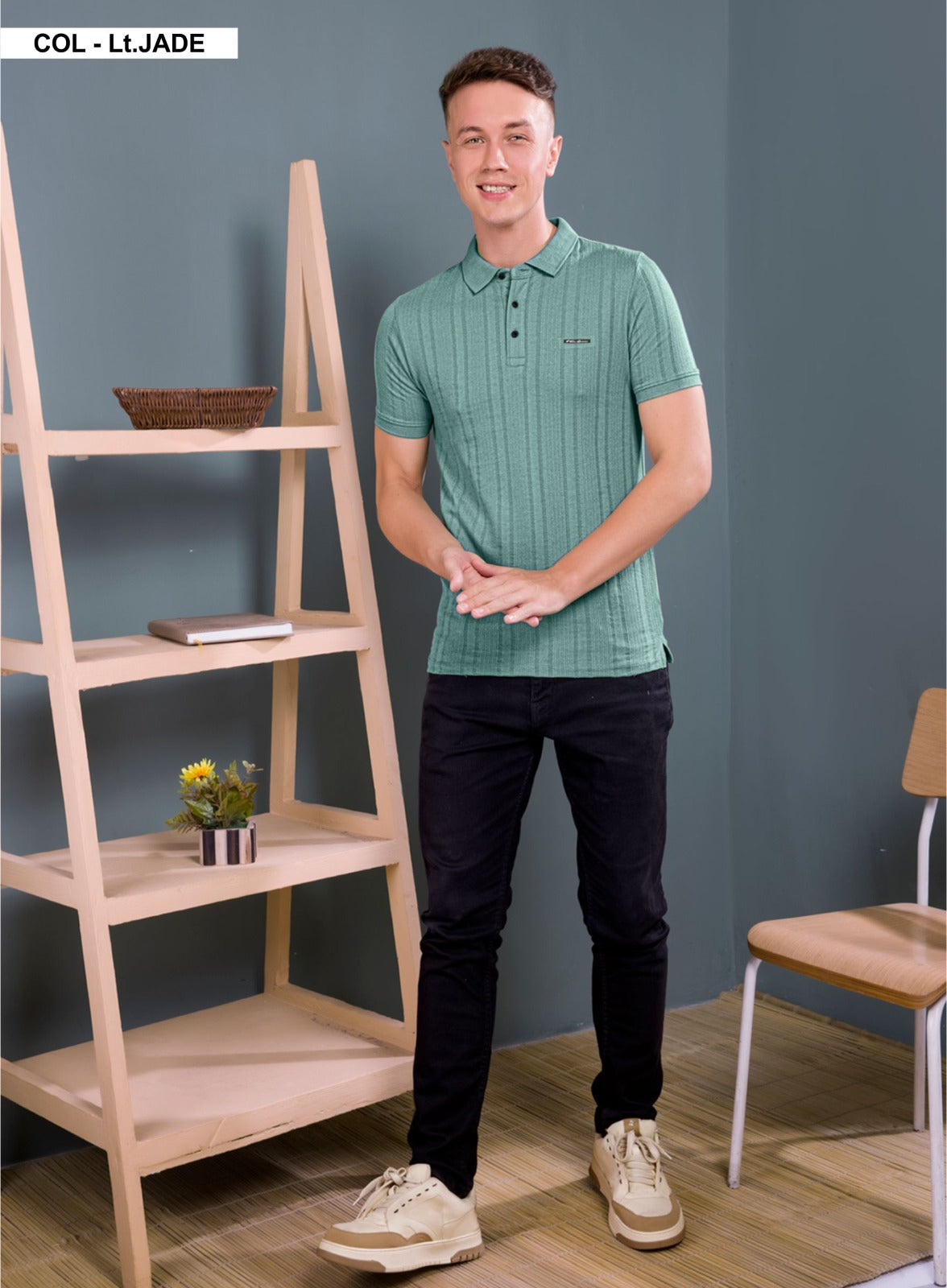 JACQUARD POLO