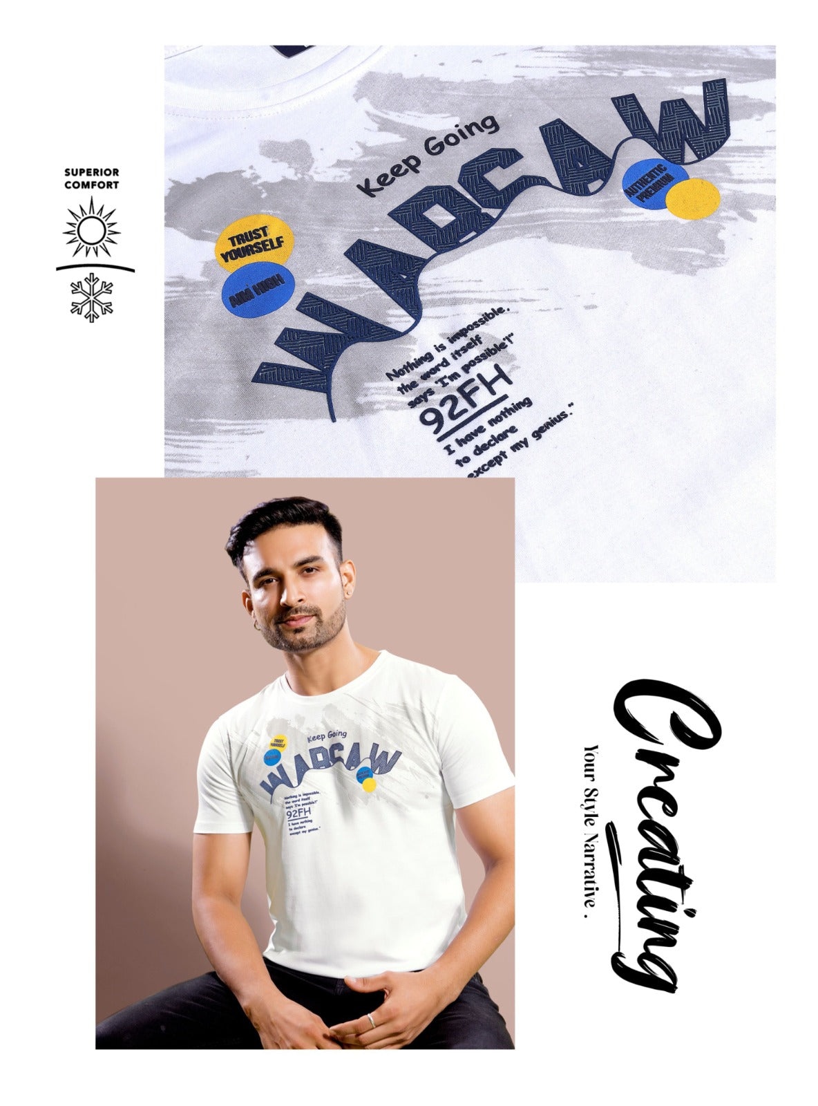 PEARL WHITE MAGNUM TEES
