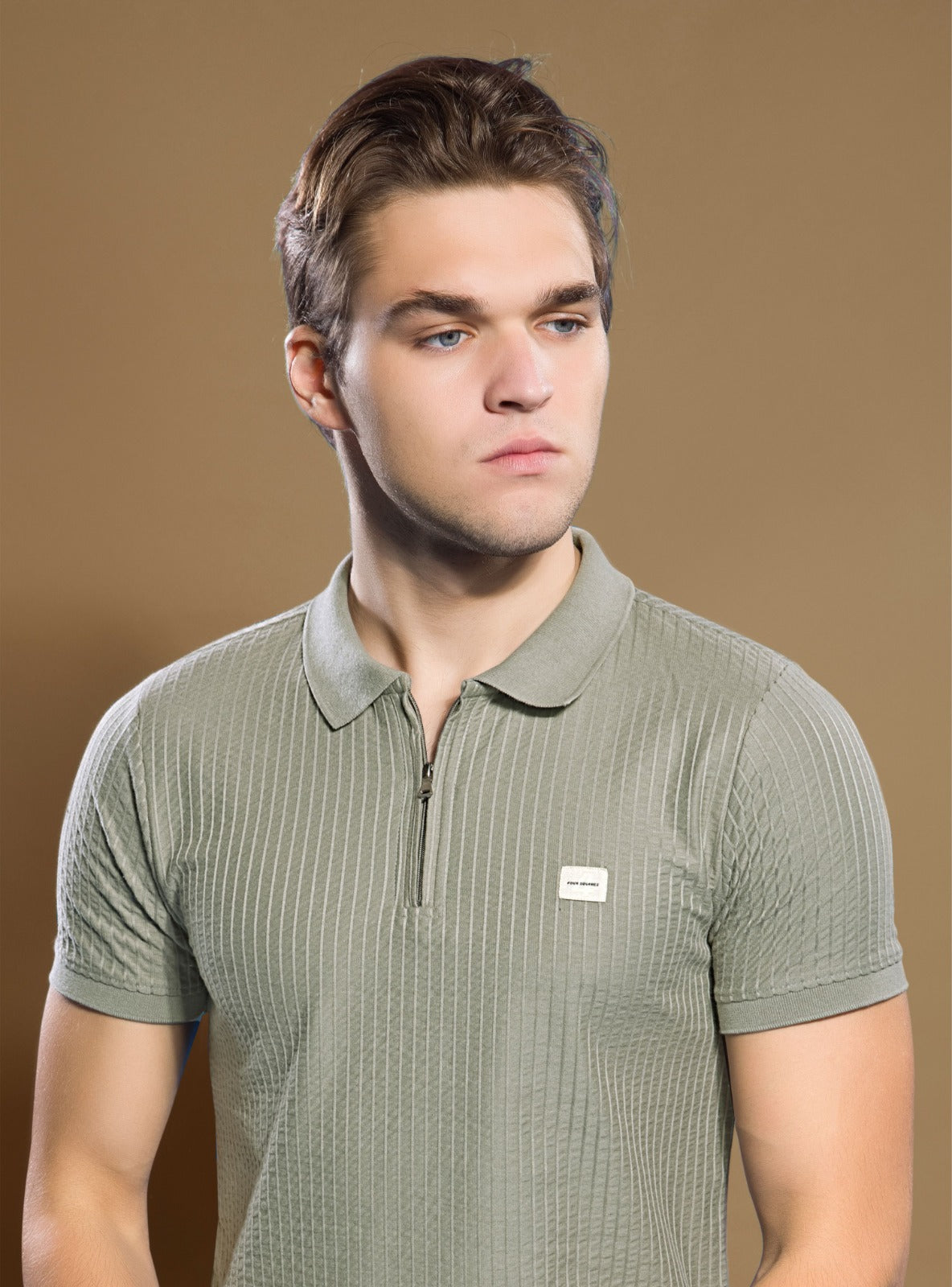 ORGANZA KNIT POLO