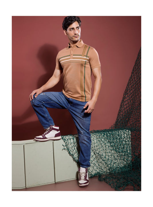 LT. TANN GRAPHIC POLO
