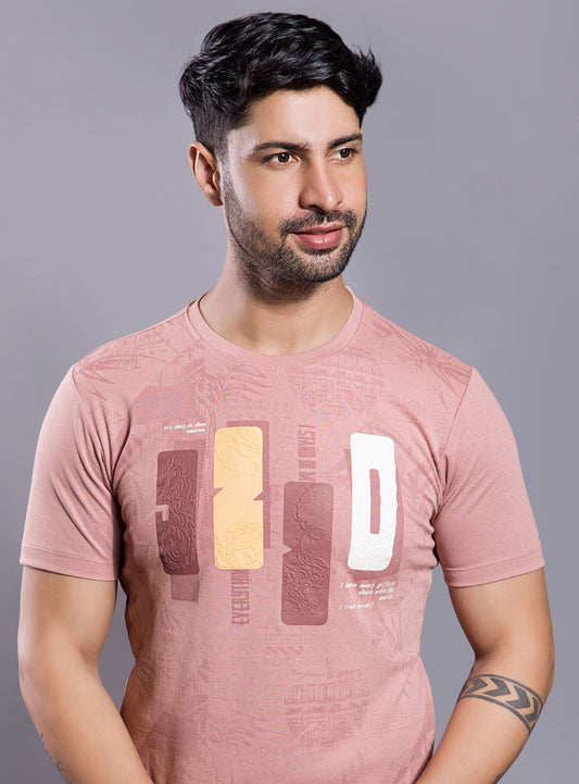 MILLENIAL PINK GRAPHIC PRINT WITH EXTRA EDGE 2.0