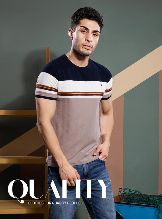 ONION AUTOSTRIPER SWEAT KNIT STRUCTURE TEES
