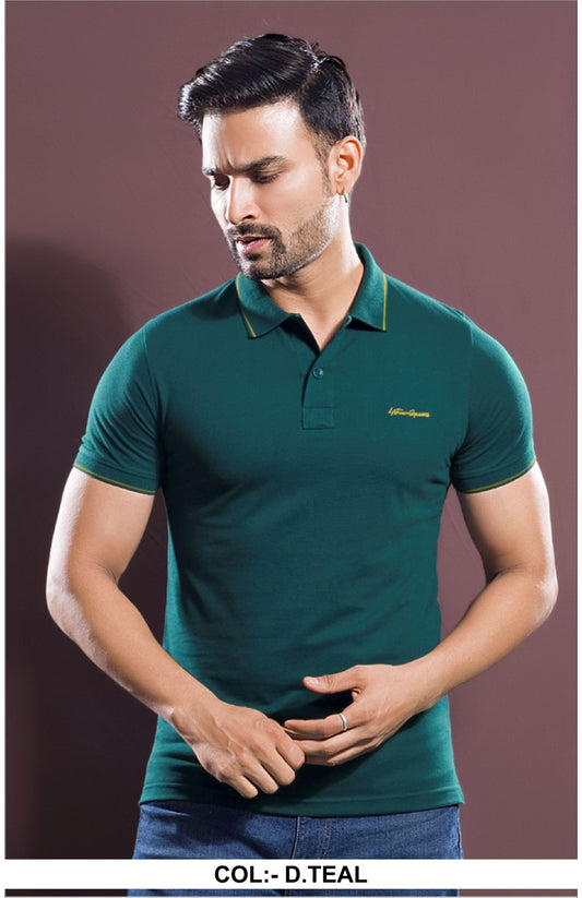 DARK TEAL MATTY ETERNAL 2.0 SERIES POLO
