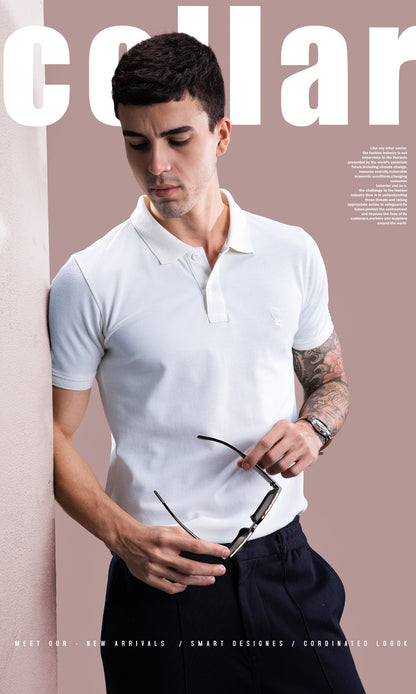 WHITE MATTY ETERNAL SERIES POLO