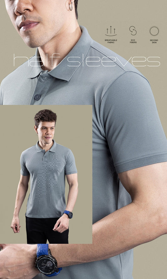 LT.GREY MATTY ETERNAL SERIES POLO