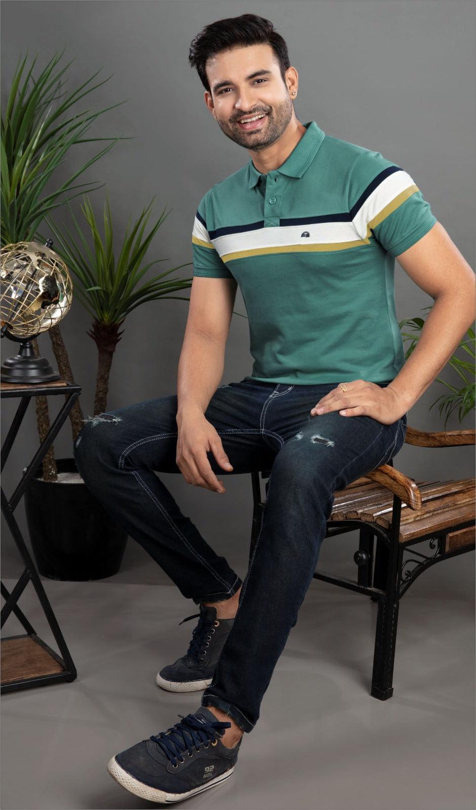 DARK JADE MATTY CUT AND SEW S.NO 74