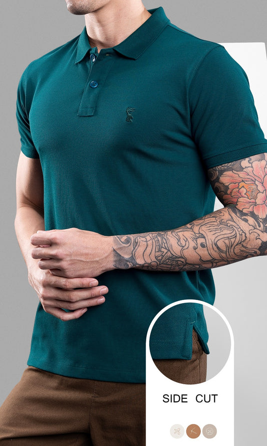 TEAL MATTY ETERNAL SERIES POLO