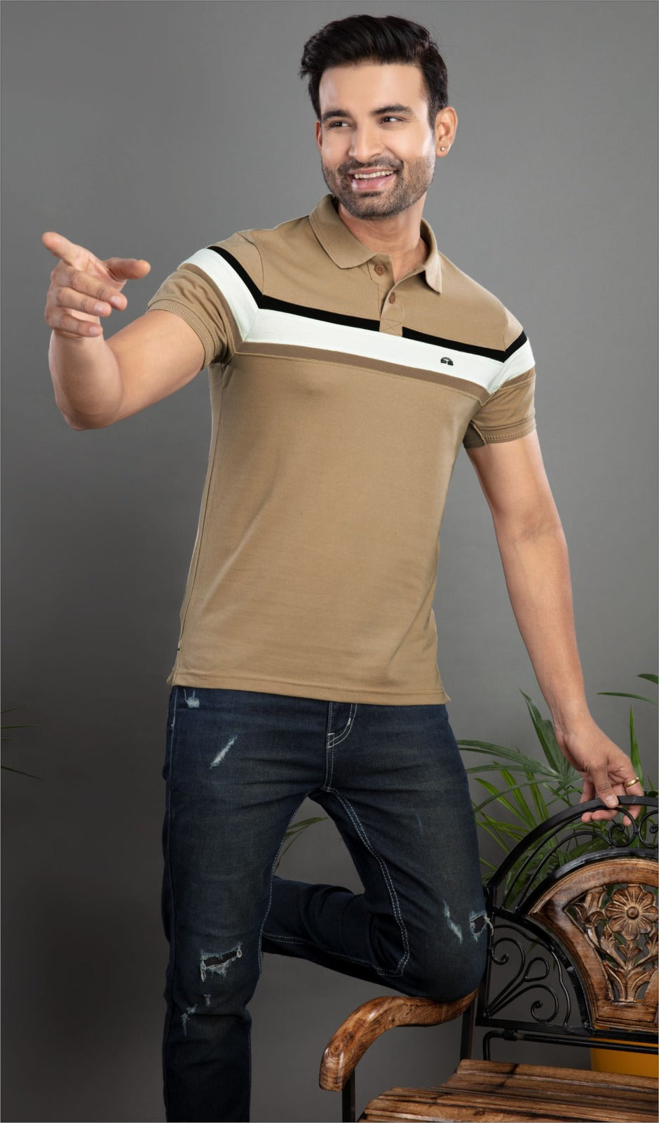 WHEAT BEIGE MATTY CUT AND SEW S.NO 74