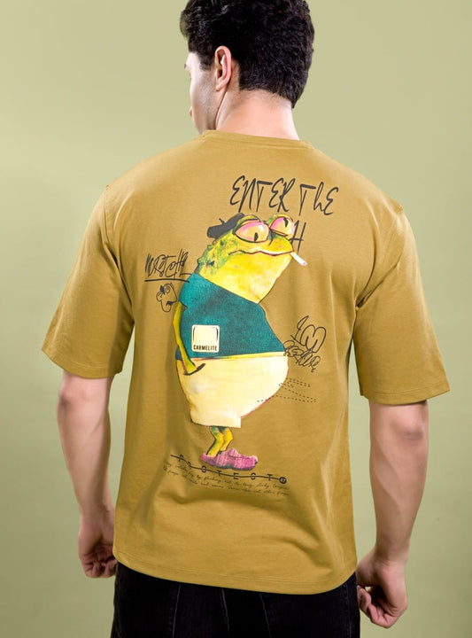 MUDDY YELLOW OVERSIZED TEES