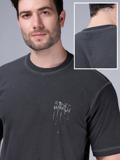 GREY REVERSABLE OVERSIZED TEES