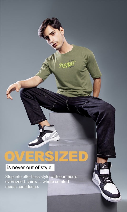 FREN GREEN MISFITS OVERSIZED TEES