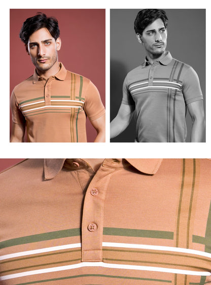 LT. TANN GRAPHIC POLO