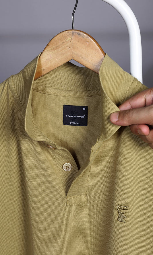 MUD YELLOW MATTY ETERNAL SERIES POLO