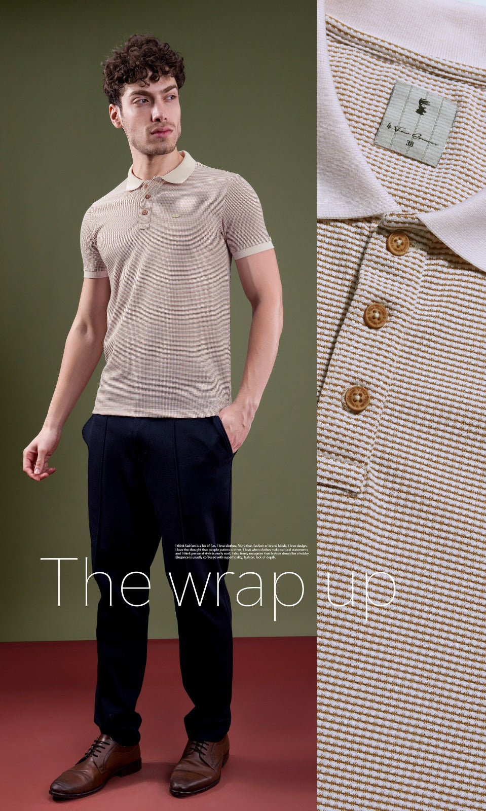 OFF WHITE ZARA KNIT POLO