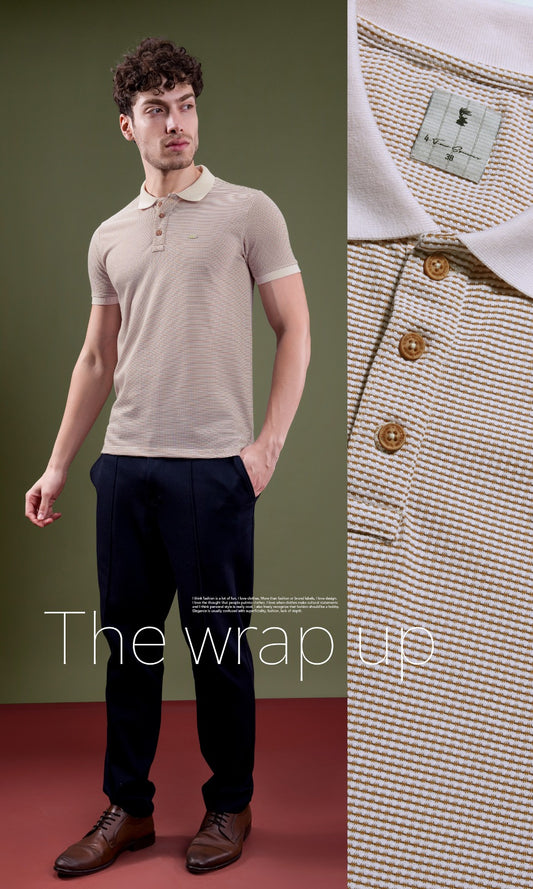 OFF WHITE ZARA KNIT POLO