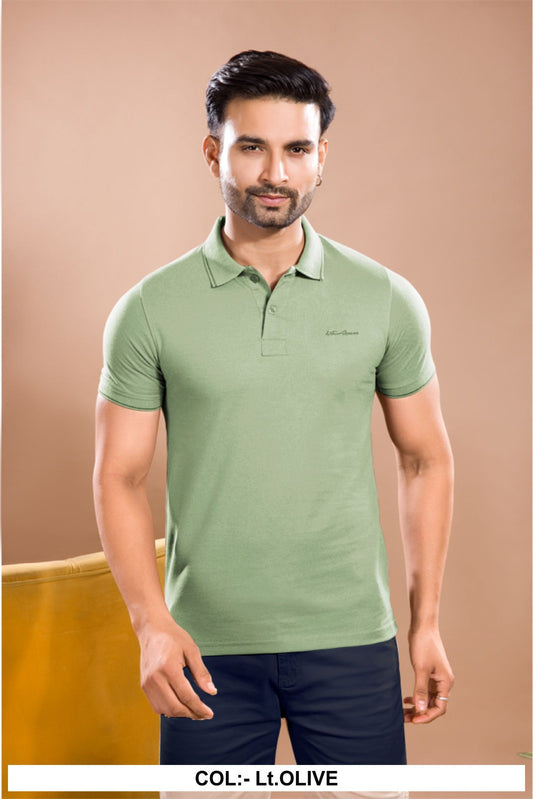 LT. OLIVE MATTY ETERNAL 2.0 SERIES POLO