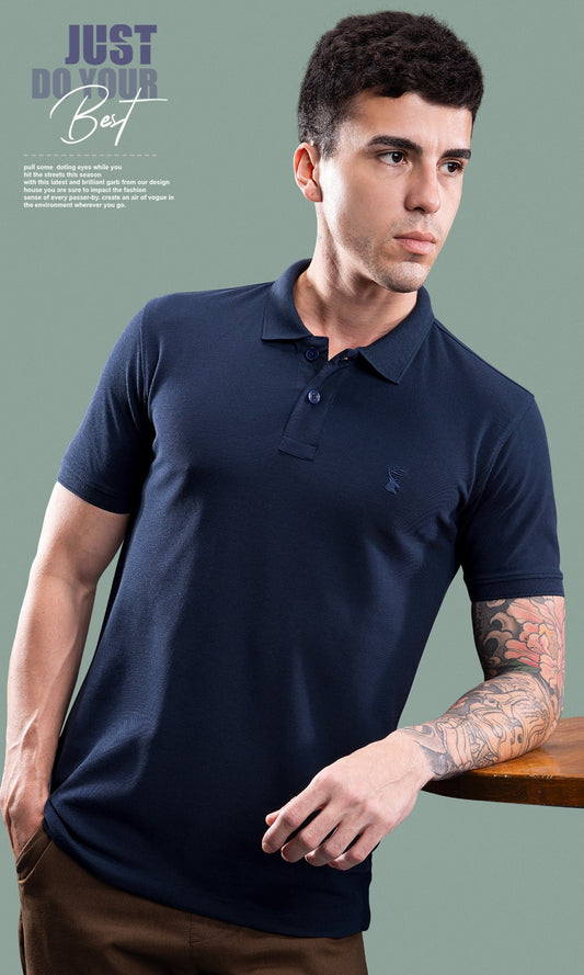 NAVY MATTY ETERNAL SERIES POLO