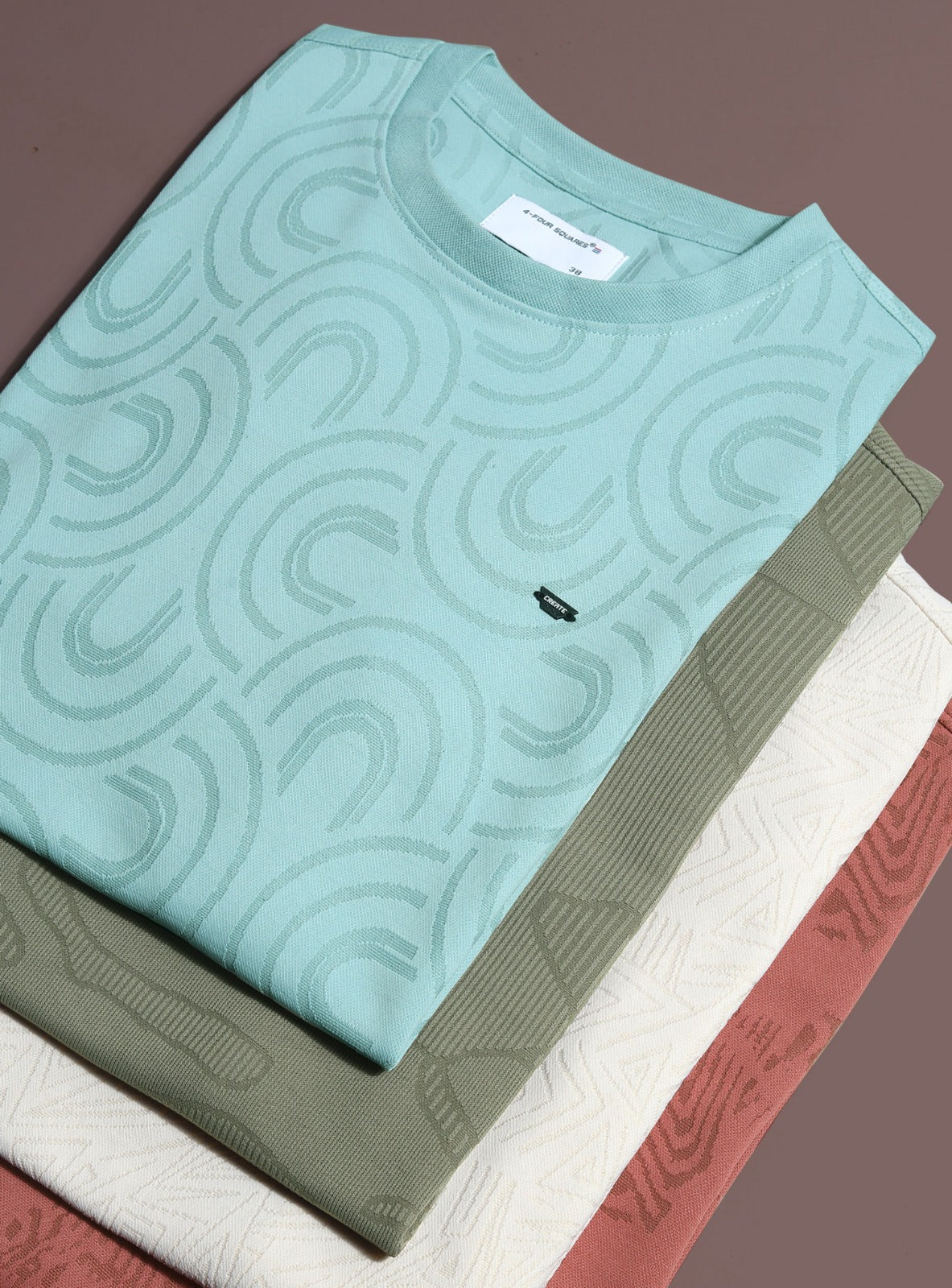 MINT GREEN SAP MONO JACQUARD