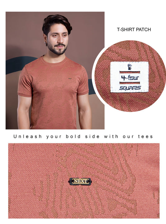 BRICK SAP MONO JACQUARD