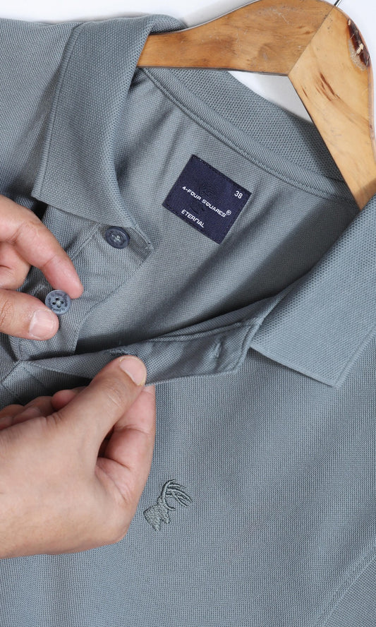 LT.GREY MATTY ETERNAL SERIES POLO