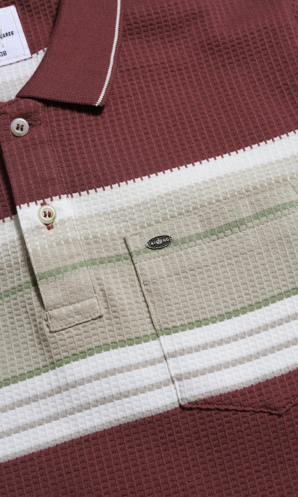 BRICK WAFFLE AUTO STRIPER WITH POCKET