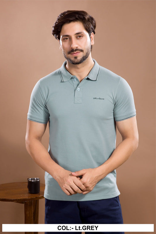 LT. GREY MATTY ETERNAL 2.0 SERIES POLO