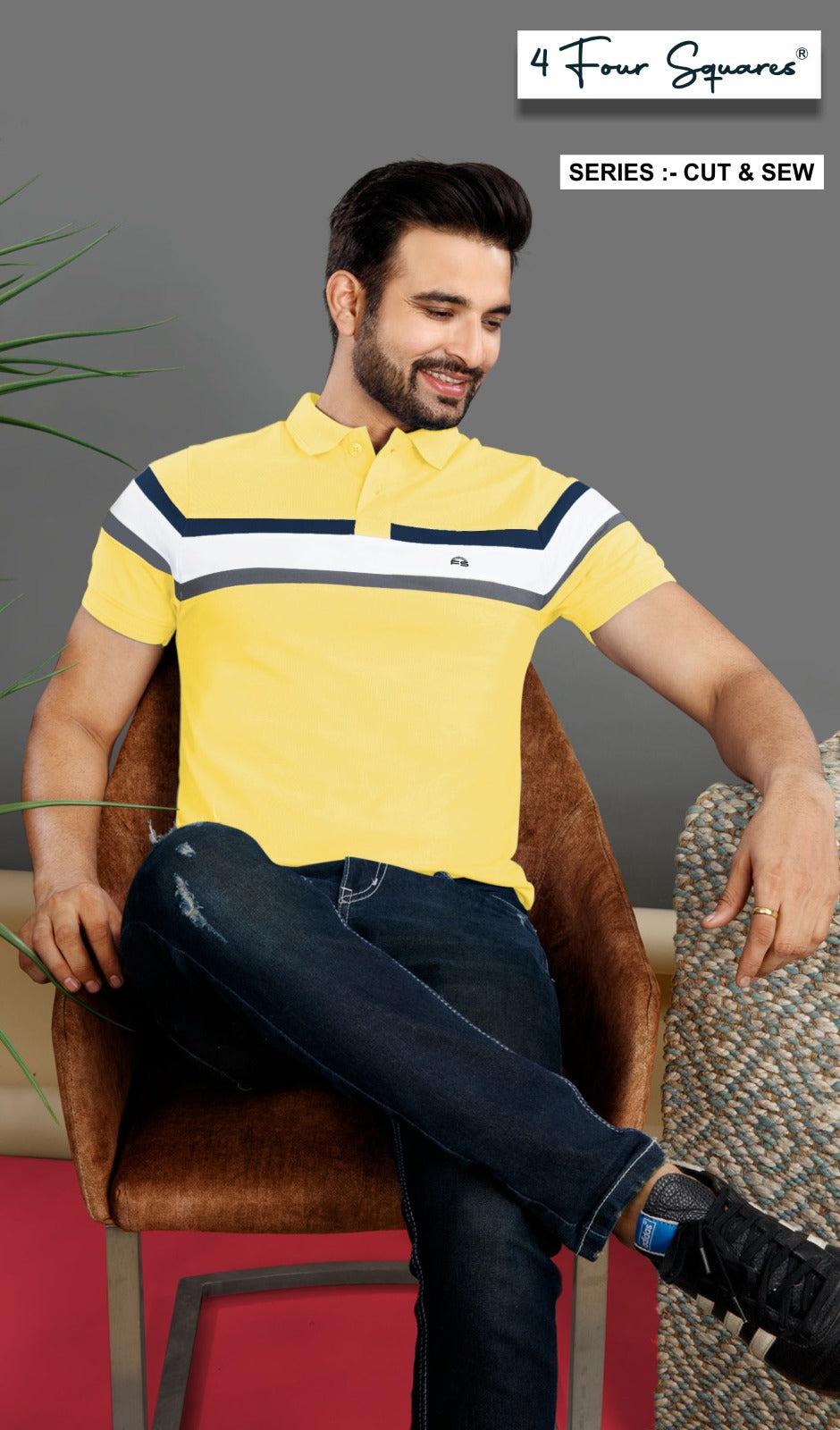 MUSTARD MATTY CUT AND SEW S.NO 74