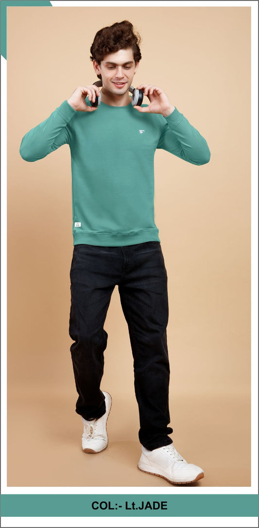 JADE LYCRA LOOPER SWEATSHIRT