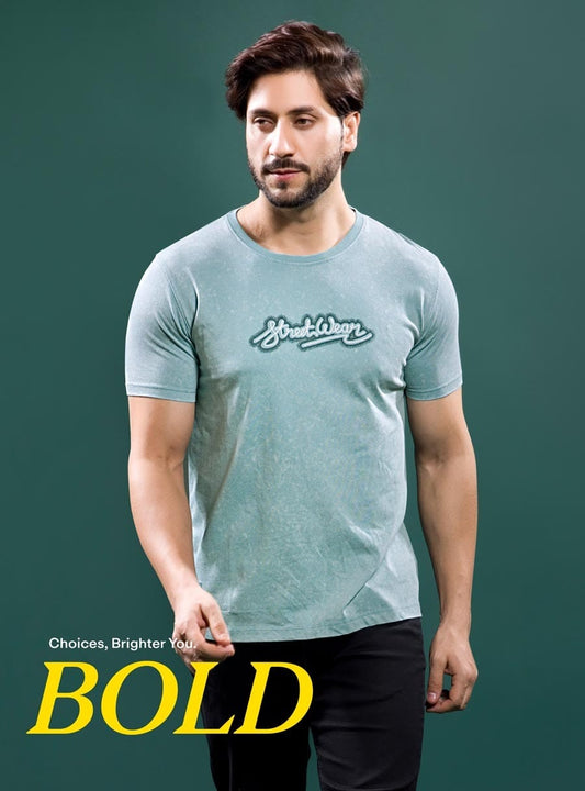 JADE TENCIL LYCRA ACID WASH GRAPHIC TEES