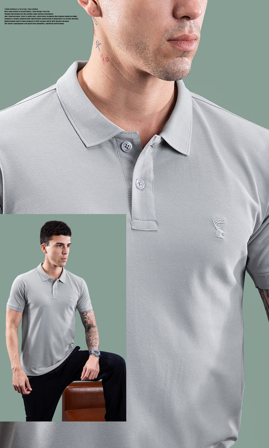 CEMENT GREY MATTY ETERNAL SERIES POLO